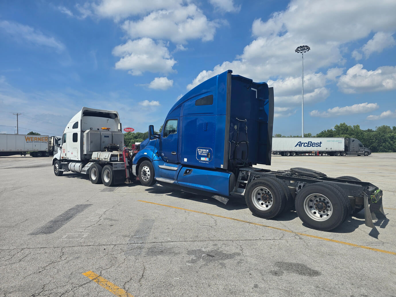 Transmission issues. Got tow from Illinois to Indiana.